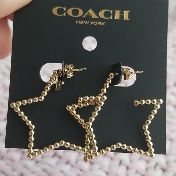 Coach Jewelry - COACH Star Oversized Earrings